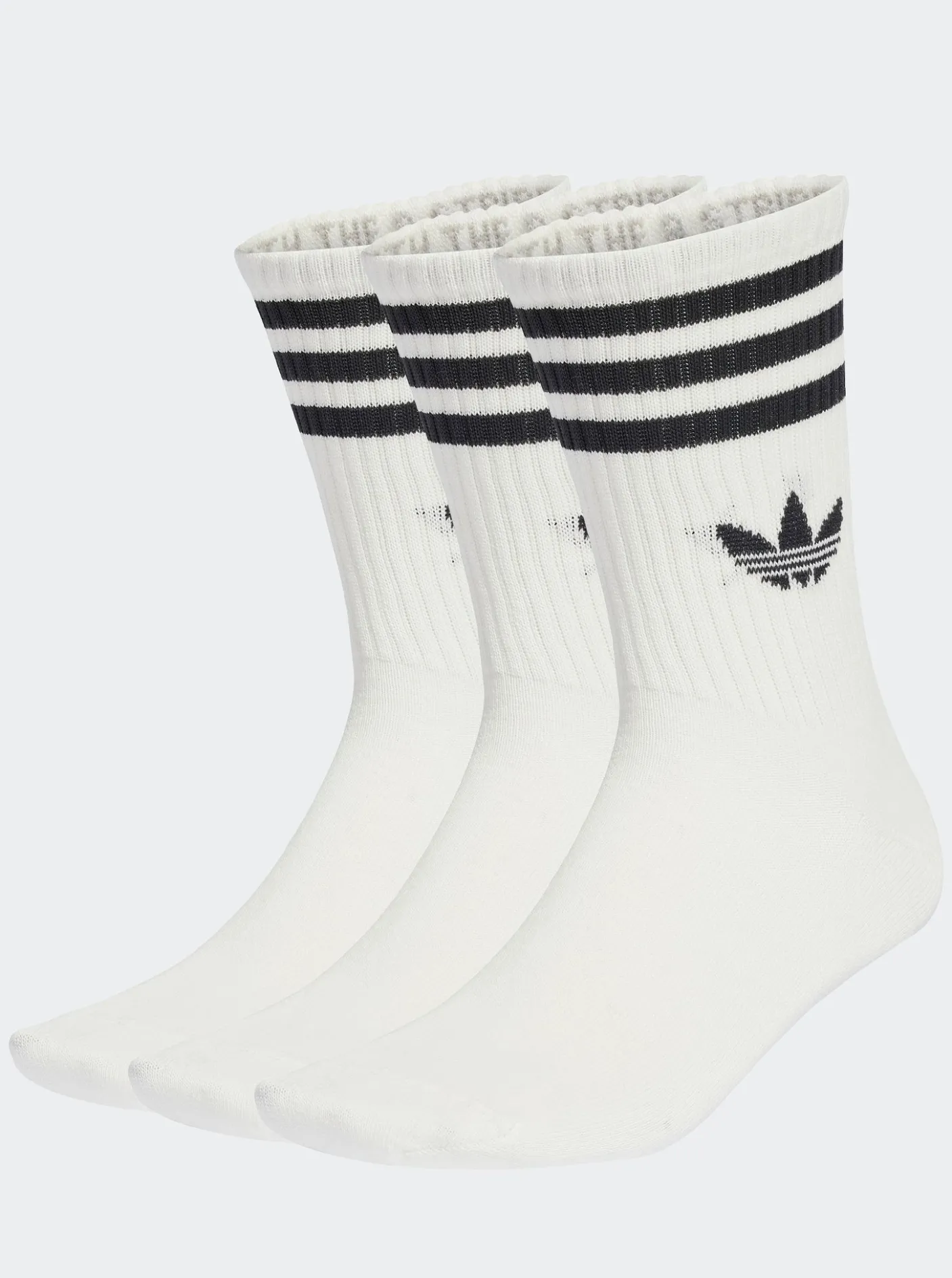adidas Originals Socks & Underwear-3-Stripes Crew Socks 3 Pairs