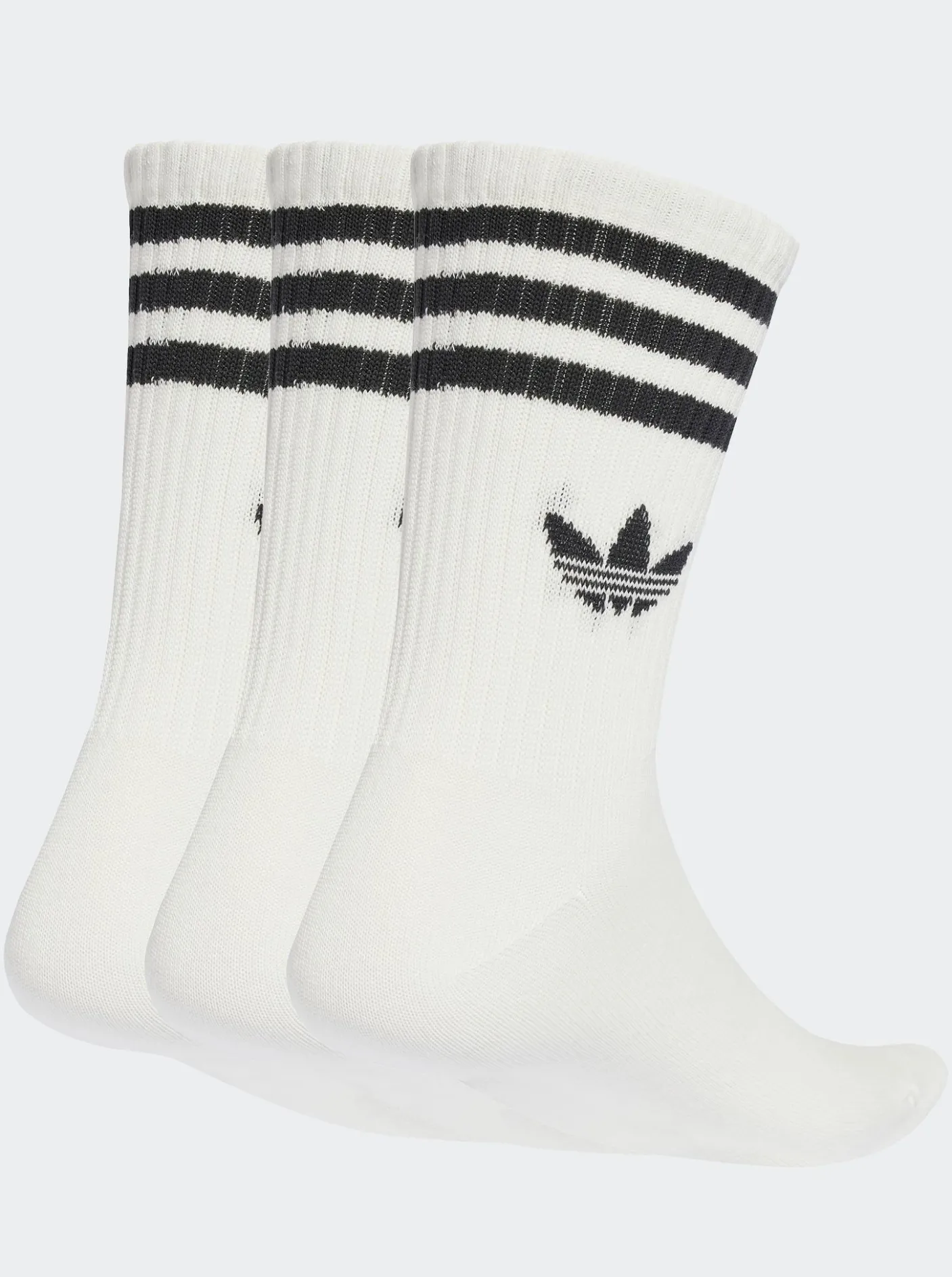 adidas Originals Socks & Underwear-3-Stripes Crew Socks 3 Pairs