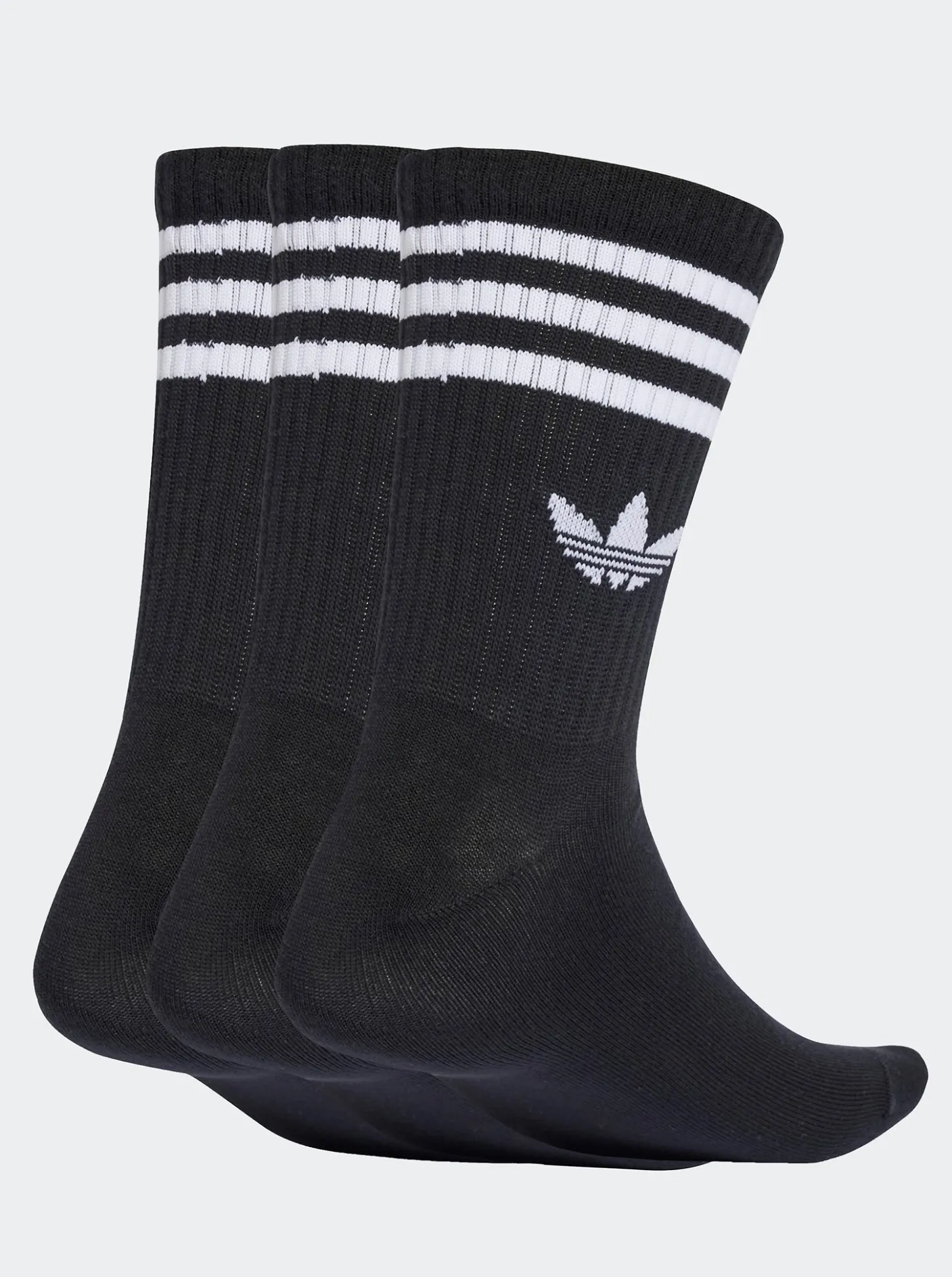 adidas Originals Socks & Underwear-3-Stripes Crew Socks 3 Pairs