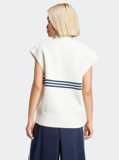 Women adidas Originals Jackets & Vests-3-Stripes Knitted Vest