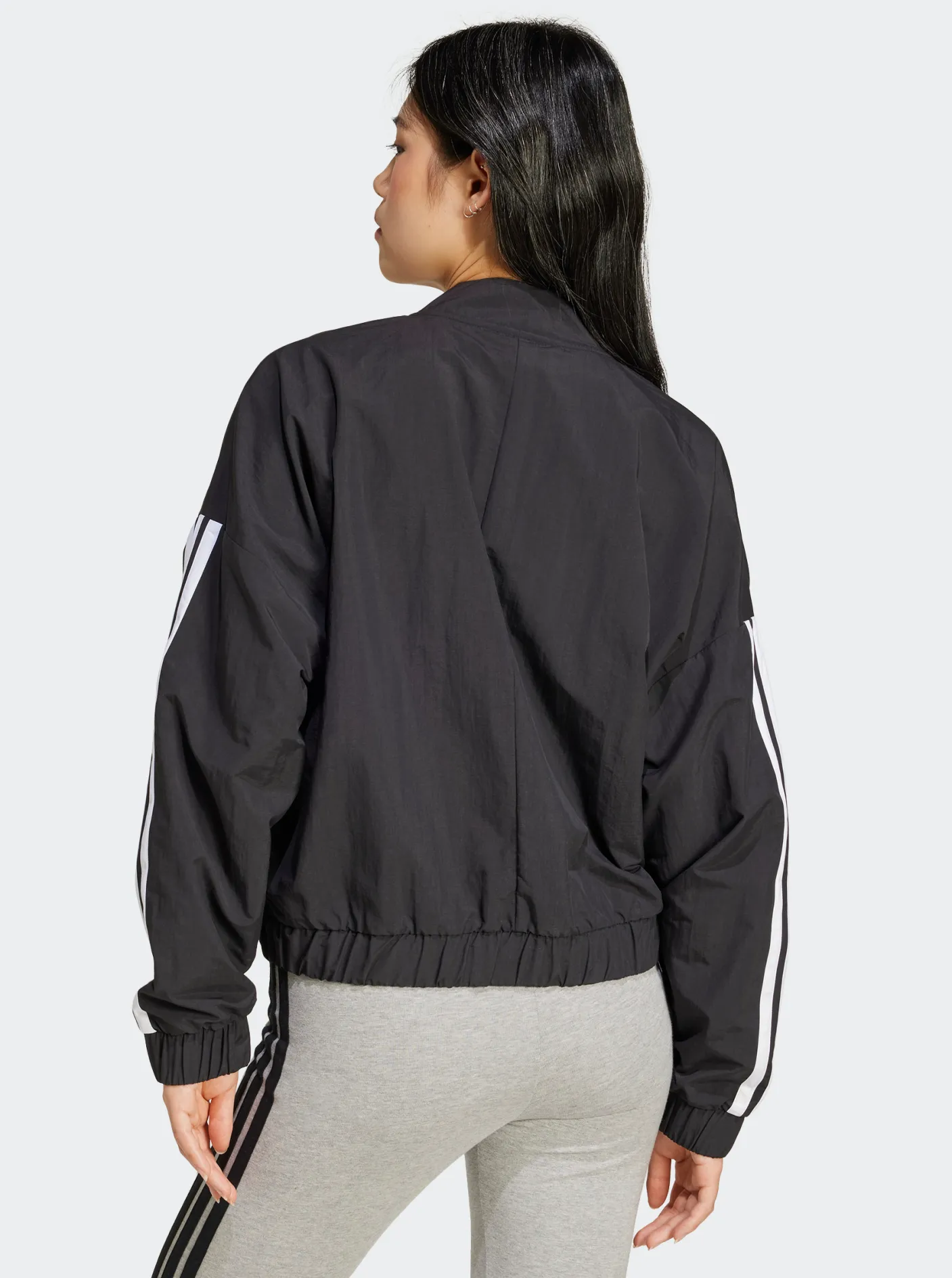 Women adidas Sportswear Jackets|Jackets & Vests-3-Stripes Woven Bomber Jacket