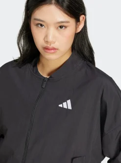 Women adidas Sportswear Jackets|Jackets & Vests-3-Stripes Woven Bomber Jacket