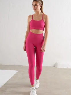 Women Aimn Performance|Tights-Sugar Rush Ribbed Seamless Tights