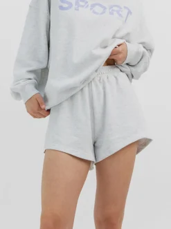 Women Taylor Sport Shorts-Summer Short in Snow Marle