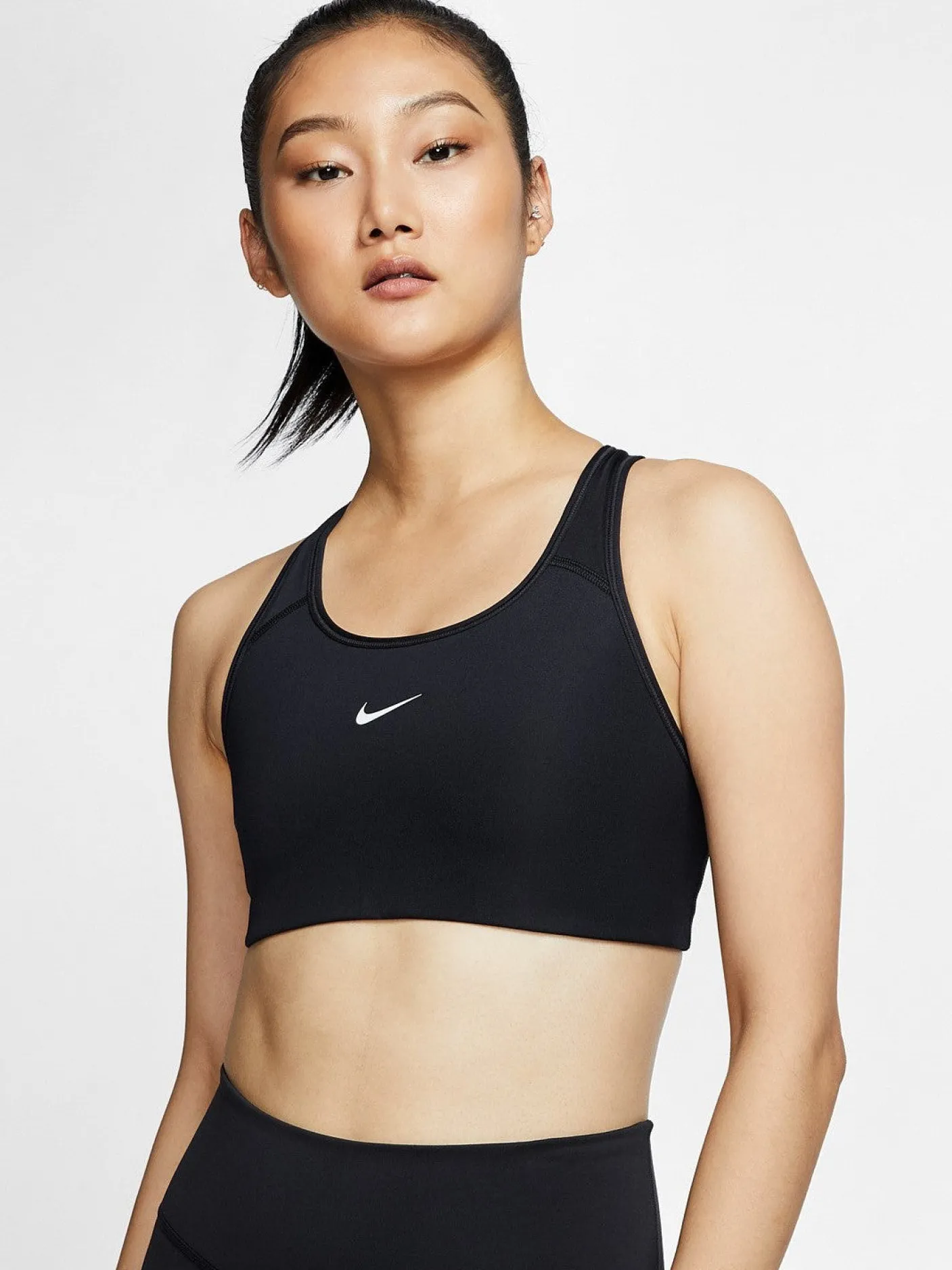 Women Nike Sports Bras-Swoosh Medium-Support 1 Piece Pad Sports Bra