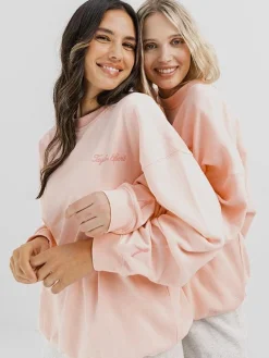 Women Taylor Sport Hoodies & Crews-x Pink Ribbon Crew