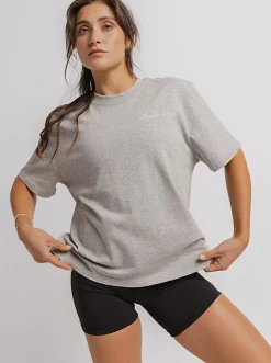 Women Taylor Sport Tees & Tanks-Taylor Tee in Grey Marle