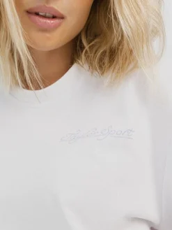 Women Taylor Sport Tees & Tanks-Taylor Tee in White