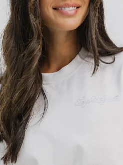Women Taylor Sport Tees & Tanks-Taylor Tee in White