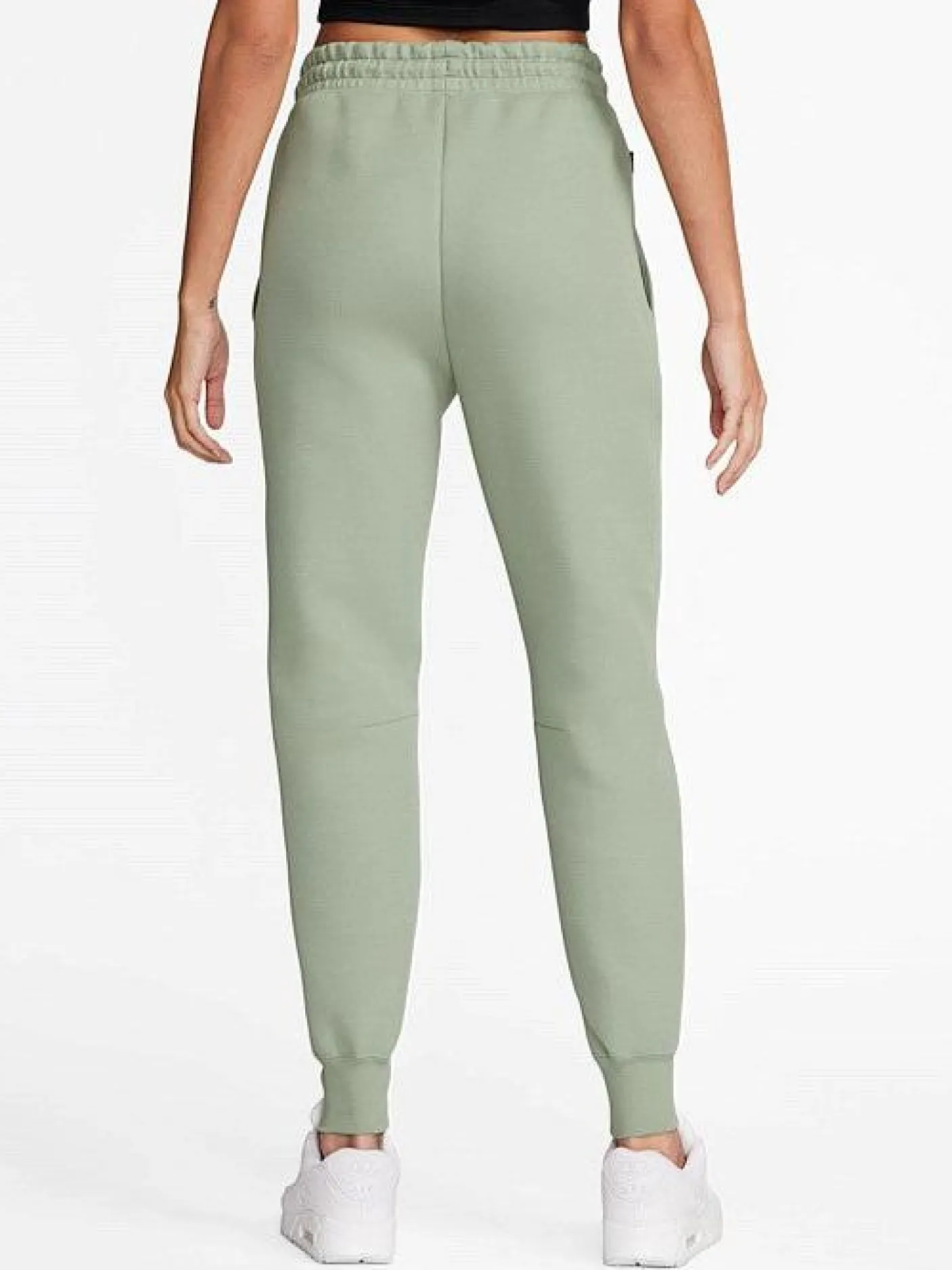 Women Nike Pants & Sweats-Tech Fleece Mid-Rise Joggers