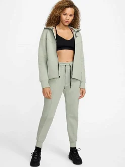 Women Nike Pants & Sweats-Tech Fleece Mid-Rise Joggers