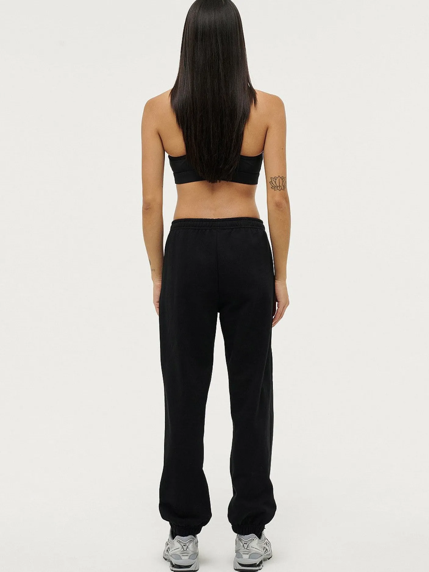Women PE Nation Pants & Sweats-Tiebreak Trackpant in Black