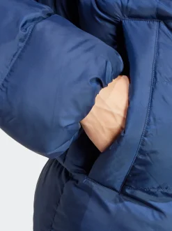 adidas Originals Puffers|Jackets & Vests-Tonal Hooded Puffer Jacket