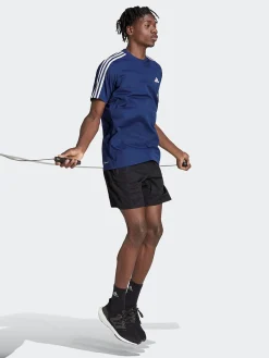 adidas Performance|Tees & Singlets-Train Essentials 3-Stripes Training Tee