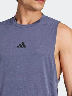adidas Tees & Singlets-Training Workout Tank Mens