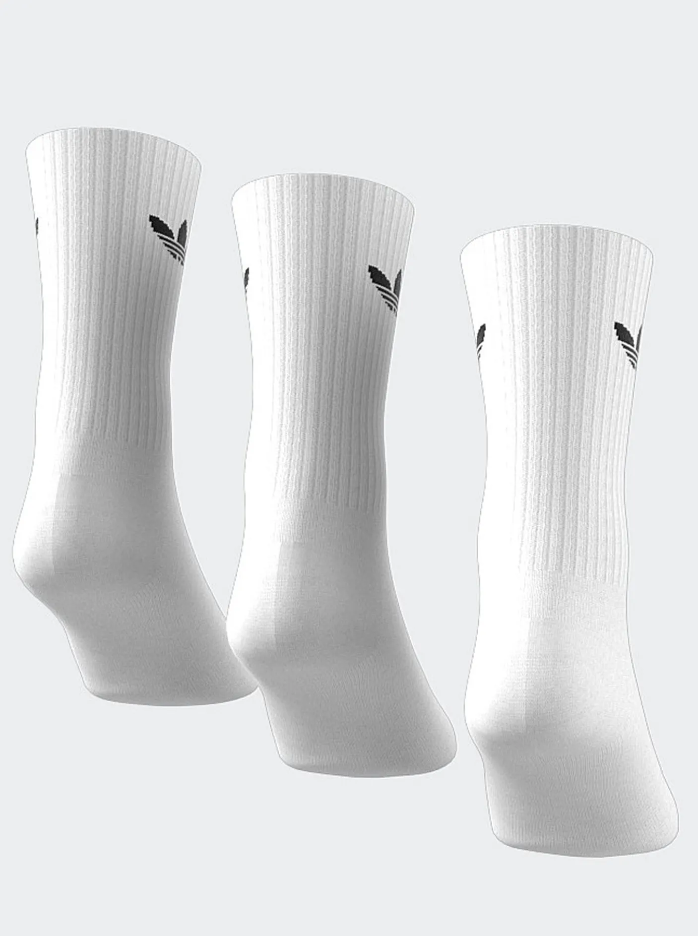 adidas Originals Socks & Underwear-Trefoil Cushion Crew Socks 3 Pack Unisex