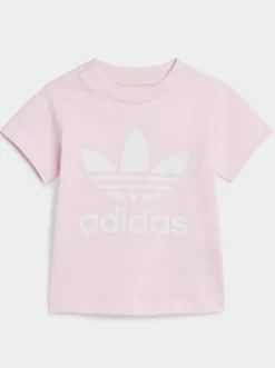 Kids adidas Originals Tees-Trefoil Tee Infants