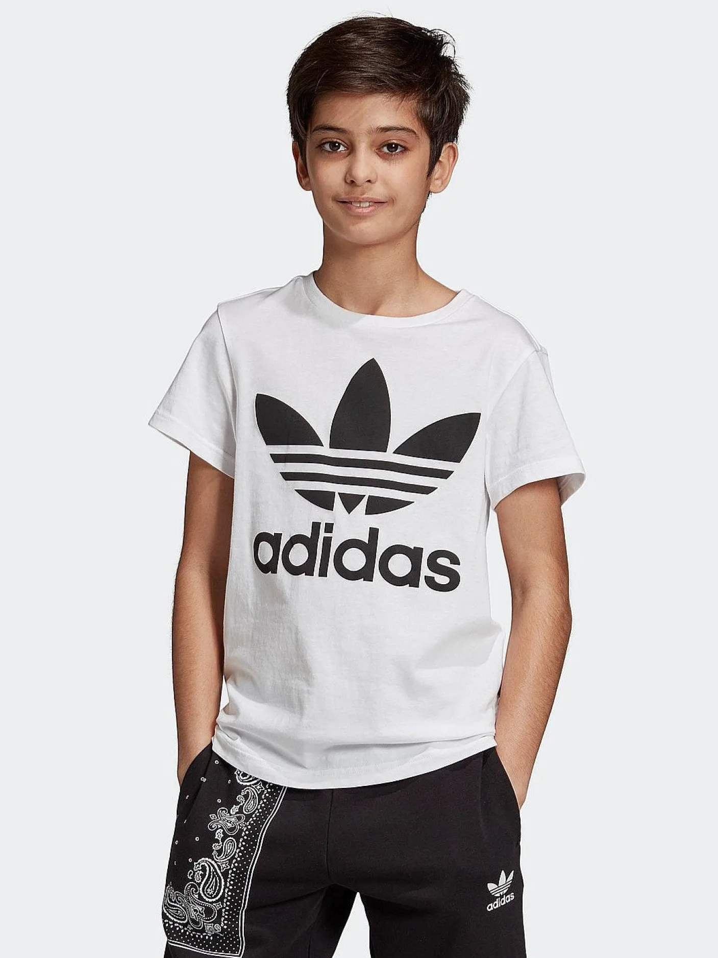 Kids adidas Originals Tees-Trefoil Tee Youth
