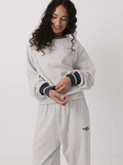 Women Taylor Sport Hoodies & Crews-TS Crewneck in Cloud