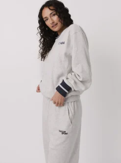 Women Taylor Sport Hoodies & Crews-TS Crewneck in Cloud