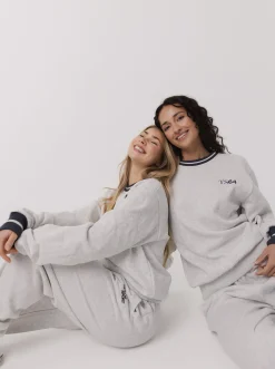 Women Taylor Sport Hoodies & Crews-TS Crewneck in Cloud