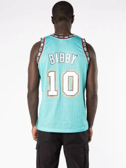 Mitchell & Ness Nba Jerseys-Vancouver Grizzlies 98-99 Mike Bibby Swingman Jersey