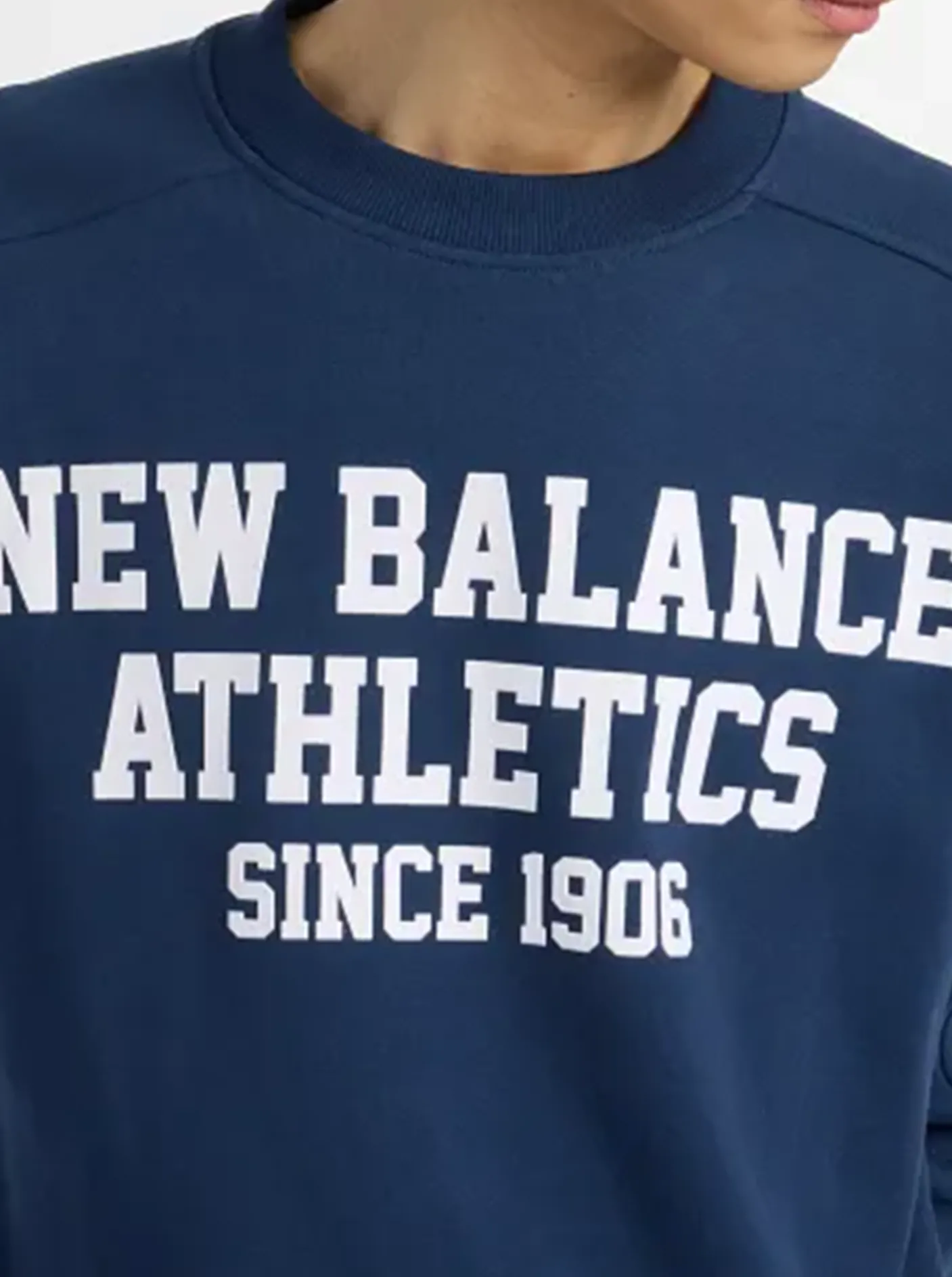 New Balance Hoodies & Crews-Varsity French Terry Graphic Crew
