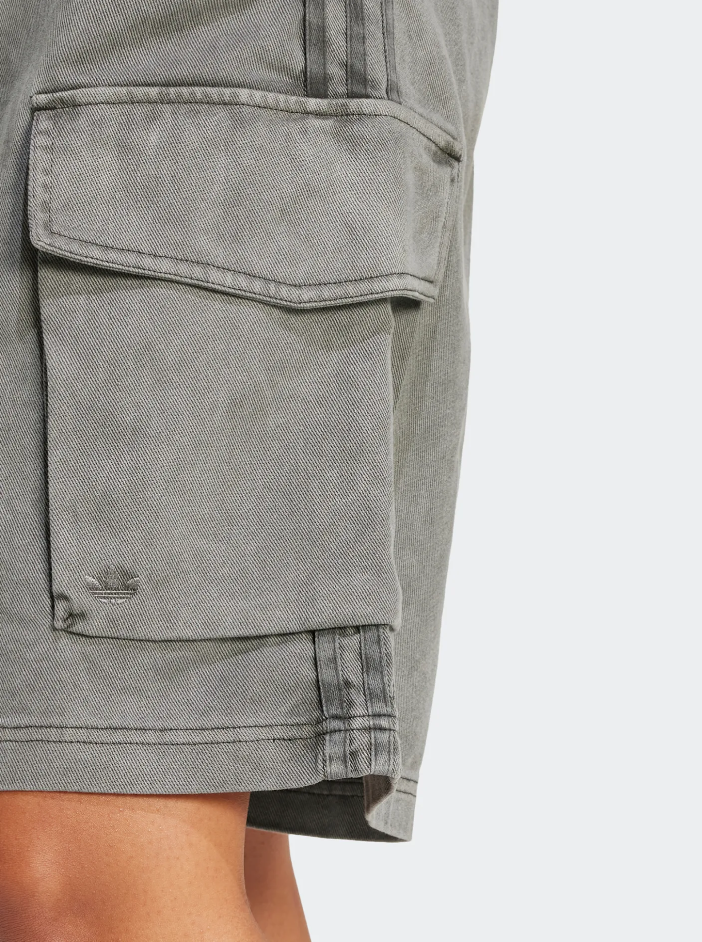 Women adidas Originals Shorts-Washed Cargo Twill Jorts