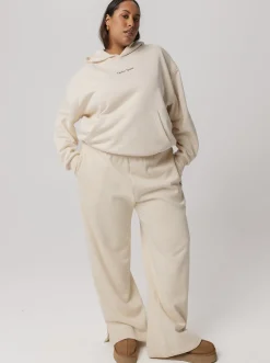 Women Taylor Sport Pants|Pants & Sweats-Wide Leg Sweats in Vanilla