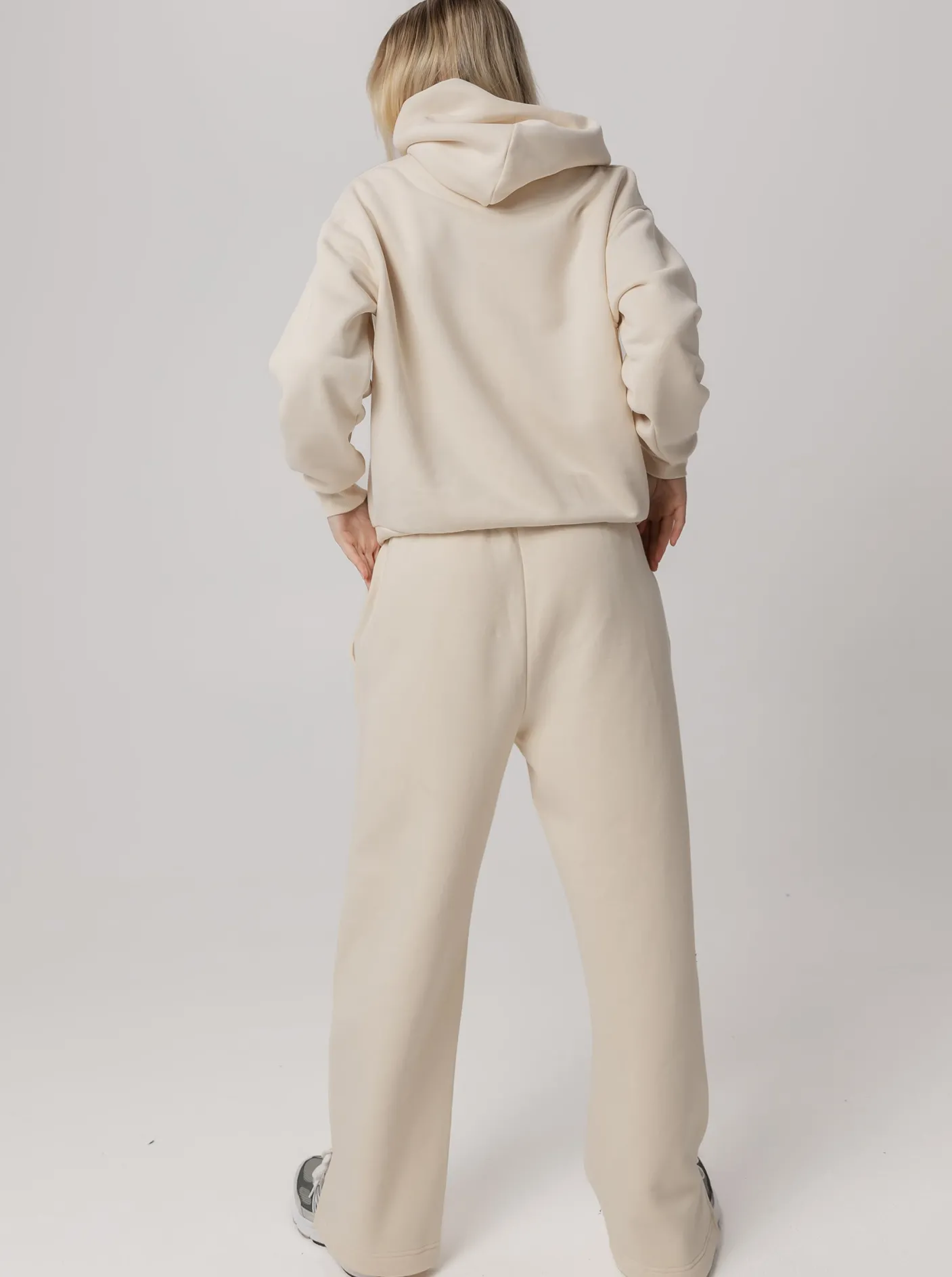 Women Taylor Sport Pants|Pants & Sweats-Wide Leg Sweats in Vanilla