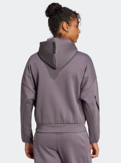 Women adidas Sportswear Hoodies & Crews-Z.N.E. Full-Zip Hoodie