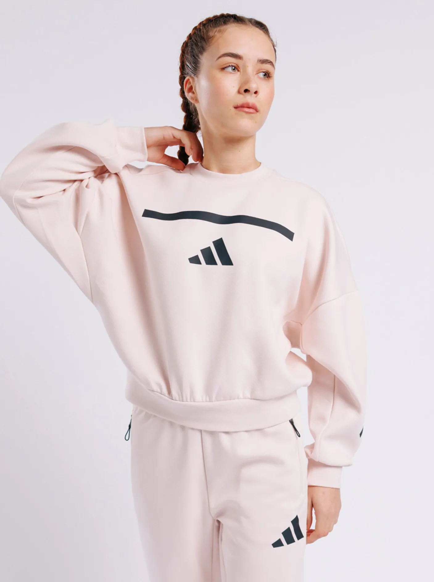Women adidas Sportswear Hoodies & Crews-Z.N.E. Sweatshirt